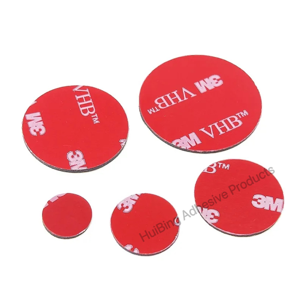 3M™ VHB™ 5952 Die‑Cut Double Sided Foam Tape - 1.1mm Black Acrylic Waterproof Double-Sided Tape