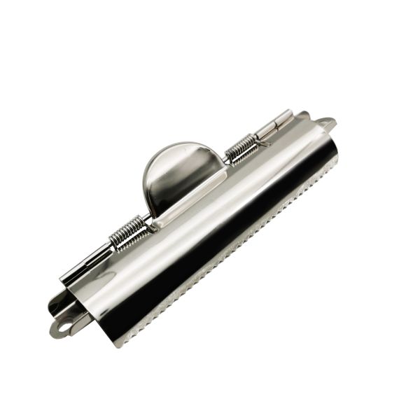  High-end metal folder clips 110mm Metal Small Metal ticket holder Toothed-structured iron clamp