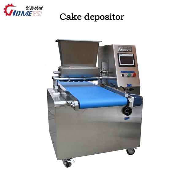 Machines de dépôt de gâteaux à l'éponge 100-200 kg/h