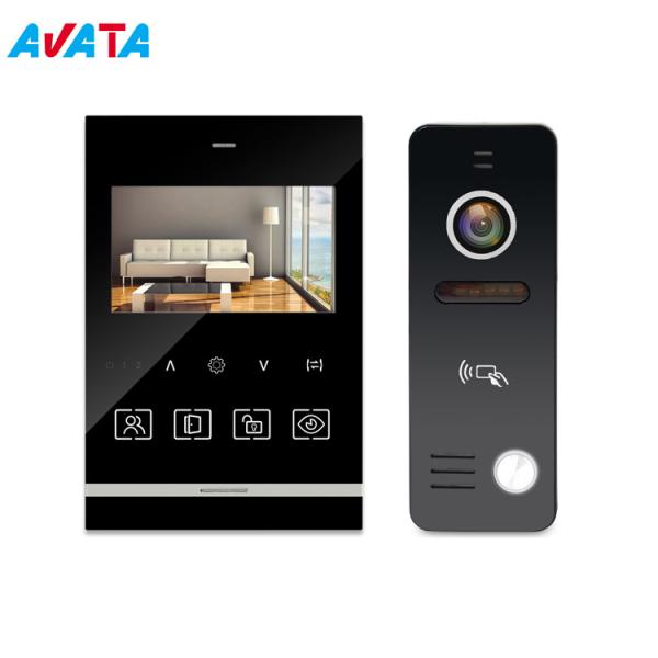 Video Door Phone 4.3 Memory Home Security Video Door Bell Intercom