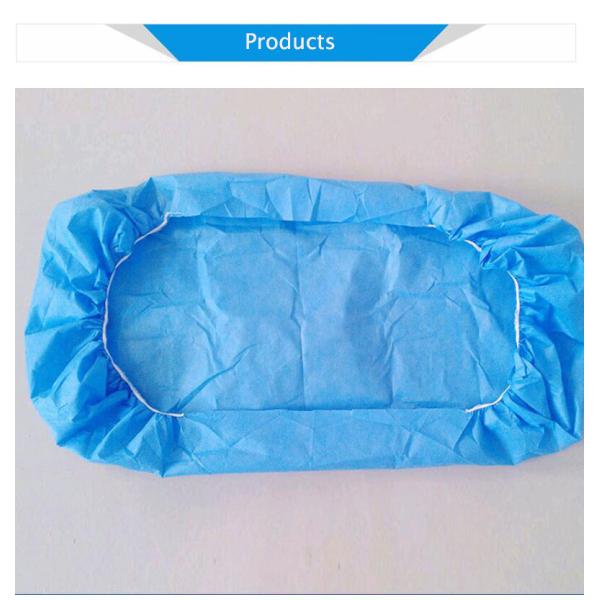 Drap non-tissé jetable imperméable du jacquard 50gsm de STATION THERMALE