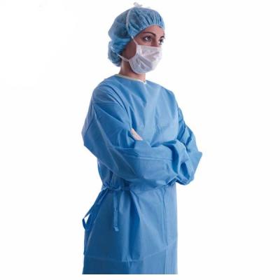 Non Toxic Disposable PPE Gowns Long Sleeve Coveralls For Adult Patient