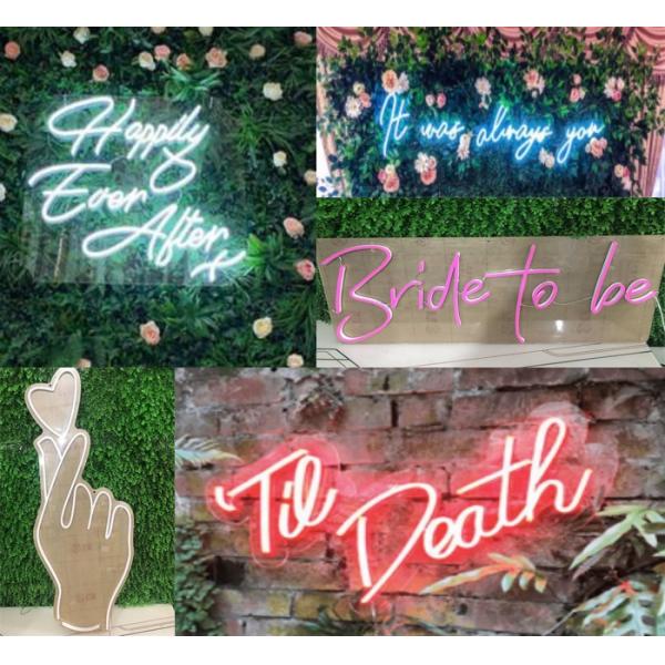 Acrylic Neon Sign Board Led Box Advertising Sign For Christmas Decoration
