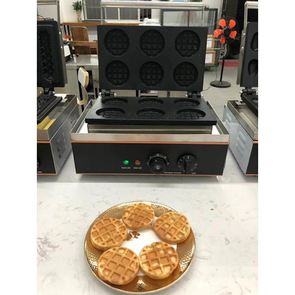Eletrônico 6pcs Stick Corn Hotdog Waffle Maker Perfeito para máquina de lanche comercial