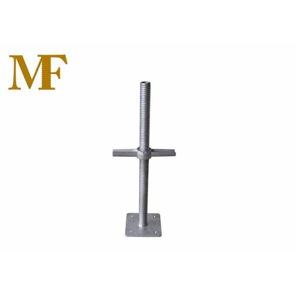 Tornillo ajustable Jack del andamio de la torre del cinc 25um BS1139 En74