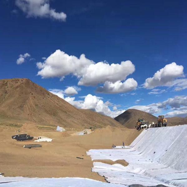 Pet/PP Spunbond Nonwoven Fabric Geotextile for Reservoirs Artificial Lakes Tailings Ponds Landfills Filtration Isolation