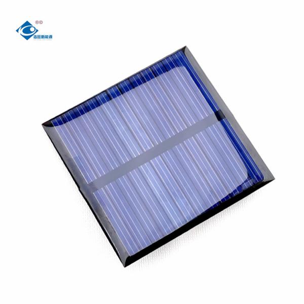 China Manufacturer ZW-5555-6V Poly Solar Panel Charger 0.45W Customized Epoxy Mini Solar Panel 6Volt