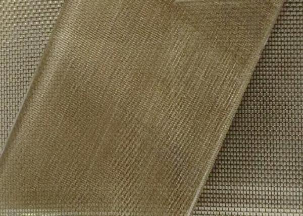 SGP Metal Fabric Security Laminated Glass With Metal Coated Fabric