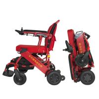 Fauteuil roulant électrique pliable léger de batterie au lithium avec le moteur sans brosse