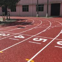 Instalación rápida Sistema de embalaje de PU Sandwich Pista de carreras para el rendimiento Pista de atletas de tartán