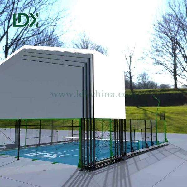 Factory Direct Padel Court Roof System for Commercial Installation