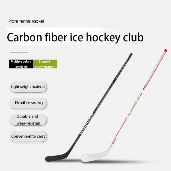 3K 12k 18K Carbon Fibre Ice Hockey Stick For SR/INT/JR Players In Stakes Competitions