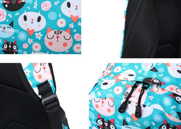 Blue Polyester Soekidy Children School Bag