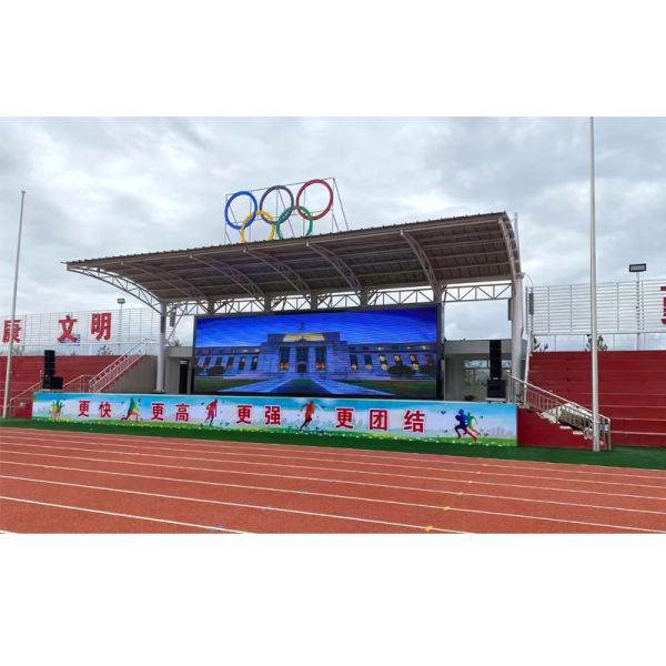 Football Pitch Scoreboard LED Digital Billboard Displayer Star Sports Live Cricket Stadium Match LED Display Outdoor LED Screen