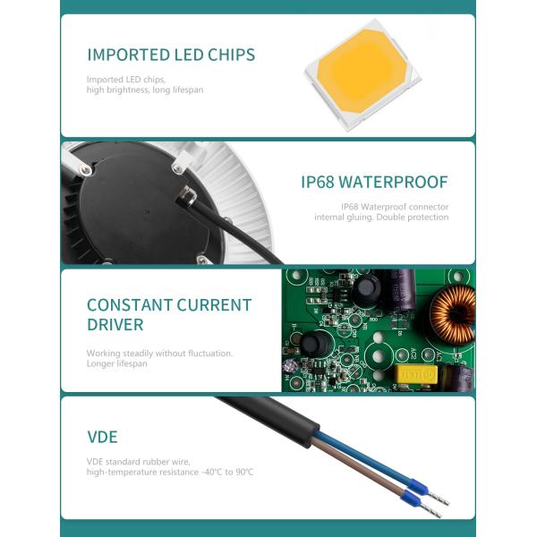 Бассейн поверхностное СИД держателя может освещает свет бассейна СИД 18W белый Par56