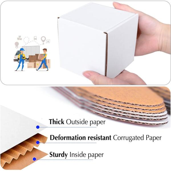 Рифленая бумага 32 ECT прессформы коробки белого торта печь складная