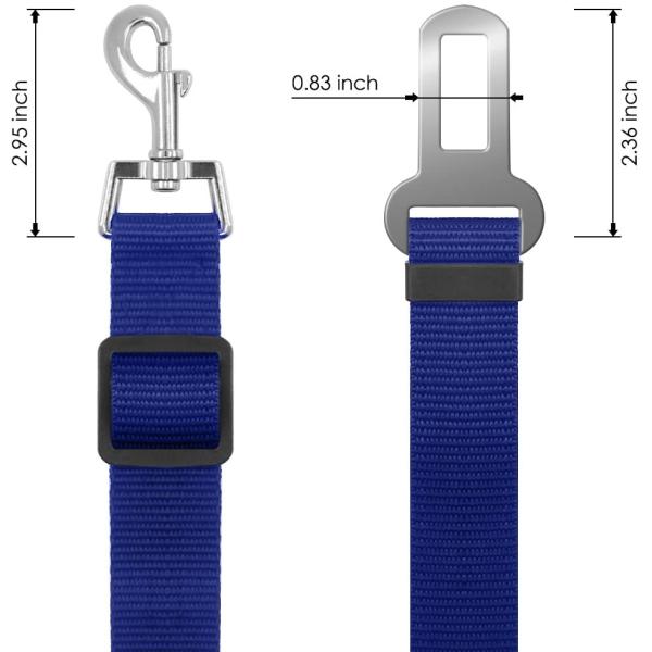 Adjustable Dog Harness Leash Yucool Safety Leads Nylon Fabric Multiple Colors
