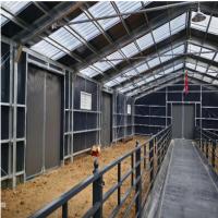 Constructions agricoles préfabriquées résistantes au vent Structure en acier Maison d'agriculture Bâtiment métallique