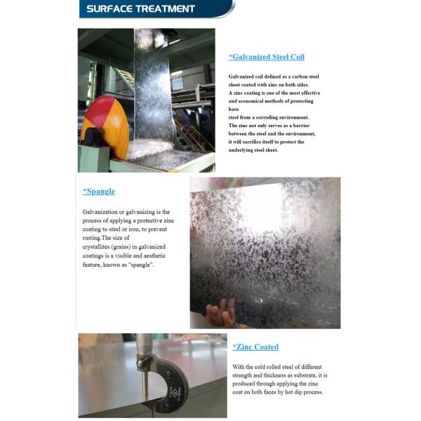 Chromated Dx51d Z200 Hot Dip Galvanized Steel