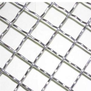 Galvanized Crimped Wire Mesh with Corrosion Resistance and Square Hole 10x10