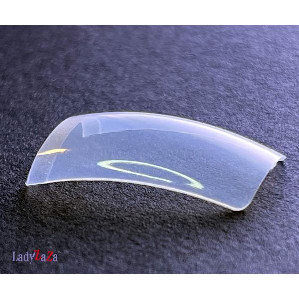 Ноготь естественного полного покрытия цвета ложный наклоняет 50 частей в подсказку ногтя сумки искусственную акриловую