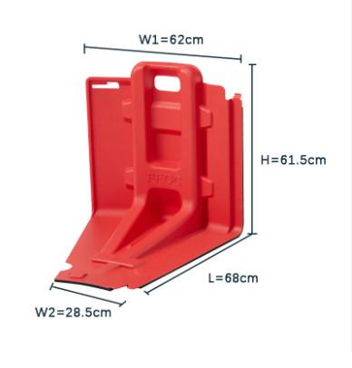 Customized ABS Flood Defence Barrier For Building Stop Water And Flood