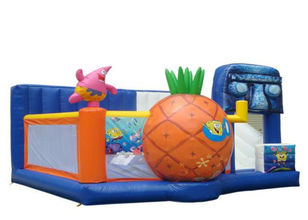 Amusement Park Commercial Jumping Castle , Commercial Inflatable Playground
