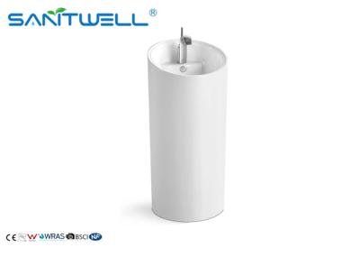 Bacia de suporte cerâmica do banheiro branco popular do estilo com certificado do FILHO