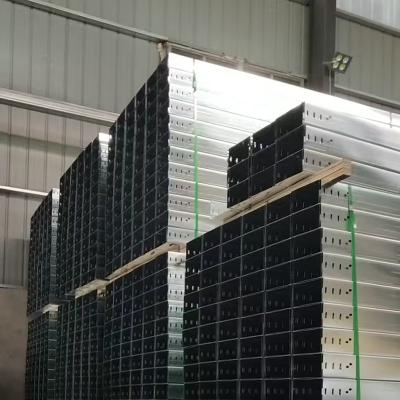 Light Duty Hot Dipped Galvanized Raceway Type Cable Tray For Smooth Cable Management