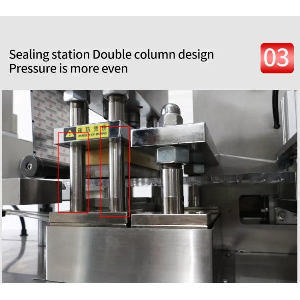 Automatic Tablet Capsule Blister Packing Machine For Pharmaceuticals