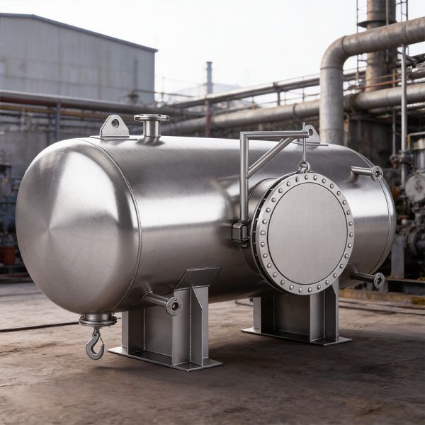 ASME Certified Stainless Steel Pressure Vessel with 0.1-10 Mpa Design Pressure for Chemical Reactor Applications