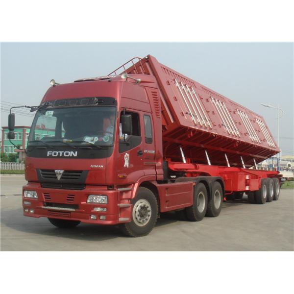 3 axle 40T 40 tons Side Tipper Trailer Hydraulic Cylinder Side Tipper Dump Semitrailer