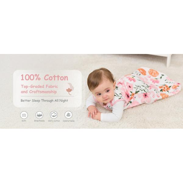 Wearable Lightweight Comfortable Newborn Sleeping Bag Infant Sleep Sacks