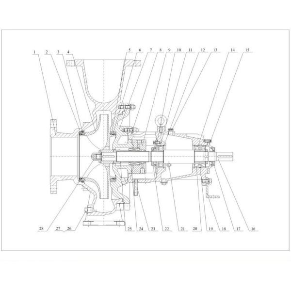 Нефти насоса ZA насос петрохимической центробежной химической химический