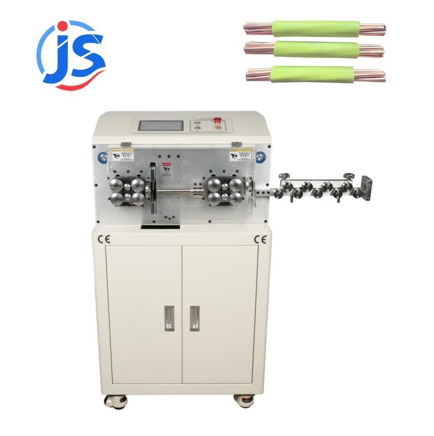 CE / ISO Certified Automatic Cable Stripping Machine Automotive Wire Stripping Equipment