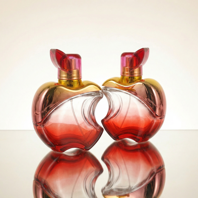 Anding Wholesale Supplier Custom Design 45ml Premium Refillable Spray Luxury Empty Glass Perfume Bottle