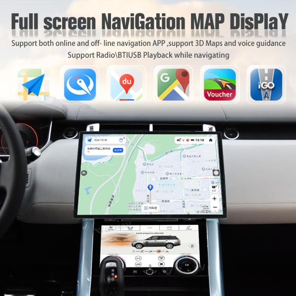 Auto Stereo Car Radio For Range Rover Sport L494 2013-2017 Carplay Android Multimedia Player GPS Navigation Head Unit