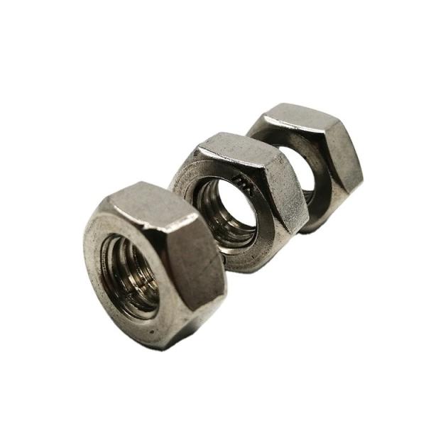 Stainless Steel Metal Hex Nut DIN934 DIN439 M1.6 M2 M3 M4 M6 M8 33mm