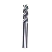 18 mm de diámetro 18*45*18*100 HRC55 3 flautas de carburo plano para aluminio sin recubrimiento