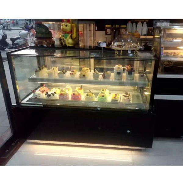Efficient Cooling 1.5m Square Bakery Display Fridge