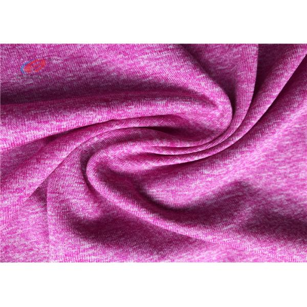 適性の衣類の通気性のヨガの生地のためのポリエステル スパンデックスの混合物の生地