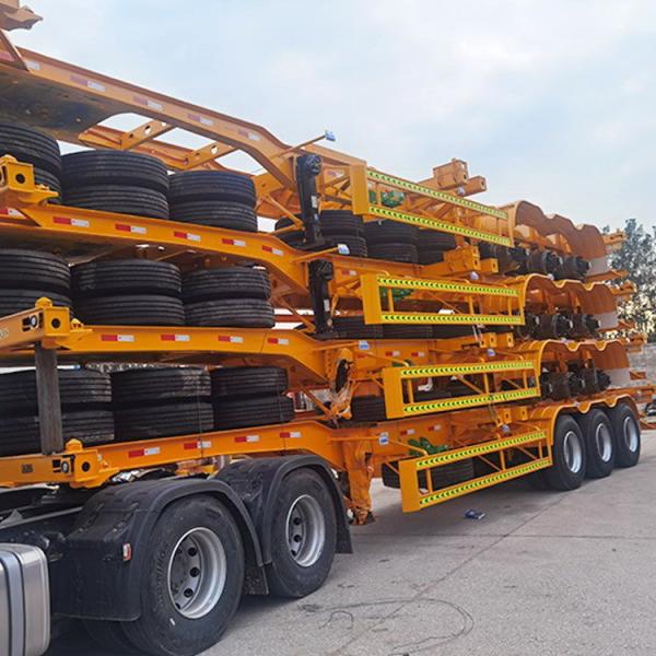 45ft Container Transport Trailer Semi Trailer Truck Semi-trailer 40 feet Trailer