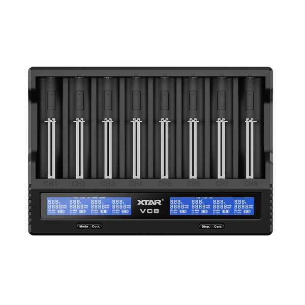 VC8 Universal Tool Battery Charger Protection Universal  RoHS Charger Li Ion LCD Display