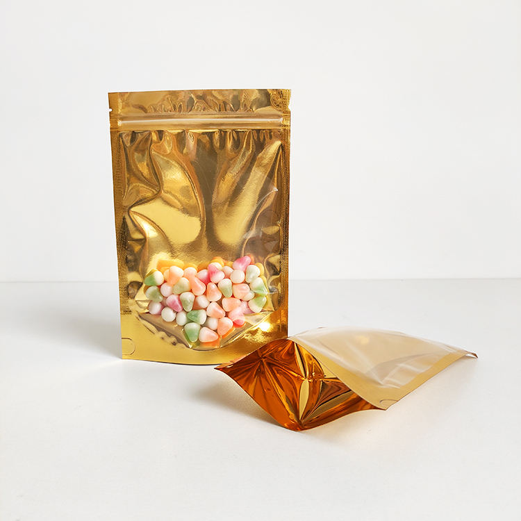 Custom Logo Resealable Smell Proof Aluminum Foil Edible Small Food Zip Lock Plastic Packaging Aluminizing Hologram Bags