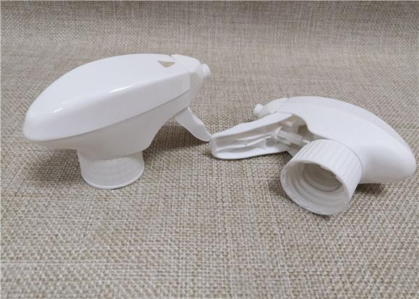 Detergent Trigger Pump Sprayer , White PP Plastic Trigger Spray Heads