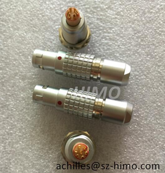 push pull quick release lemo series 4 pin circuit board magnetic power connector