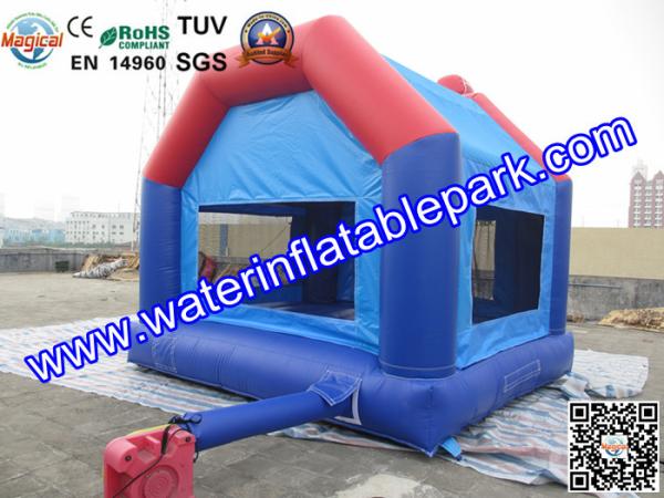 Outdoor Spiderman Inflatable Bouncy Castle Jumper , PVC Jumping Castle For Kids