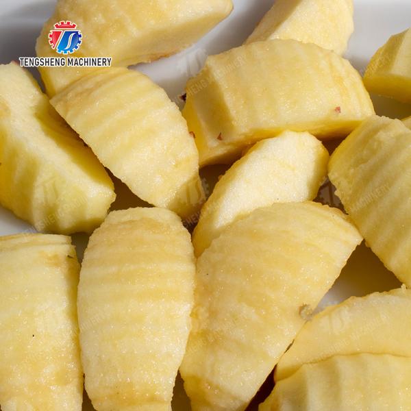Apple peeling and remove core machine processing production Supplying Decoring Machine
