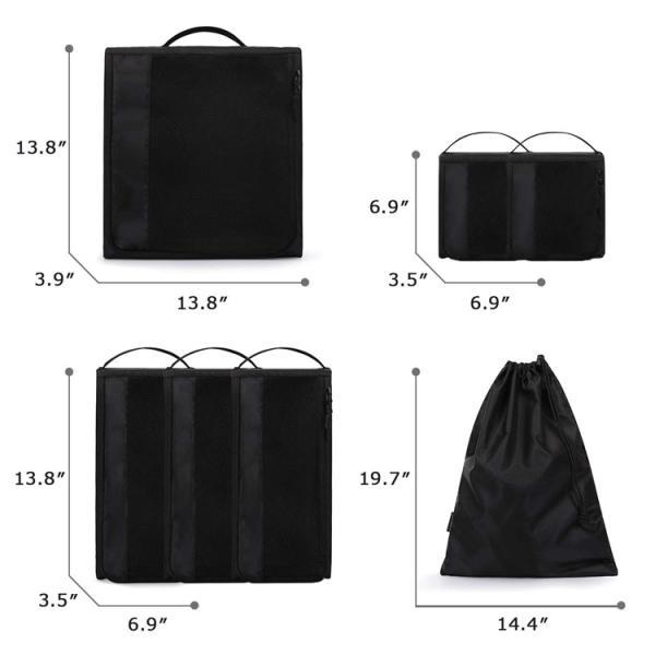 Business Travel Organizer Bag 7 Pcs Cubes for large suitcase