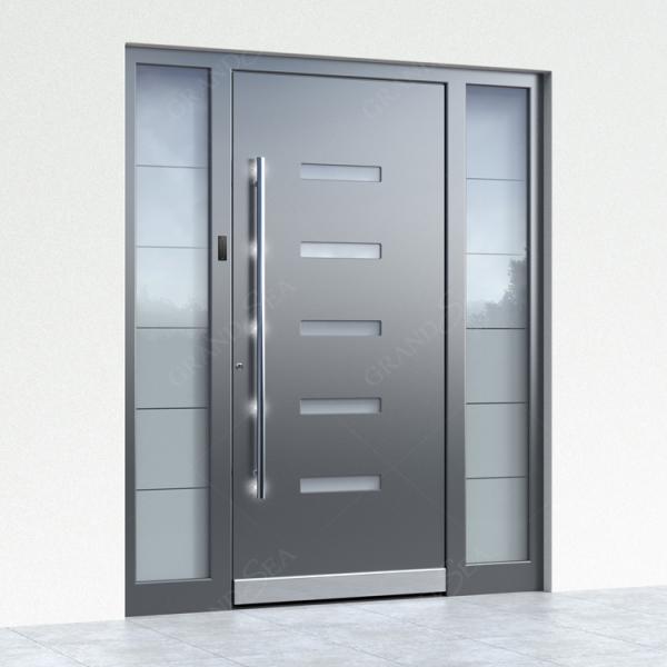 American Anti-Rust Bullet Proof Rotatable Exterior Front Villa Security 304 Stainless Steel Pivot Door